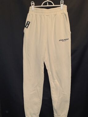 Smask & Tess + Star Wars Beige Jogging Pants Collab Size Small